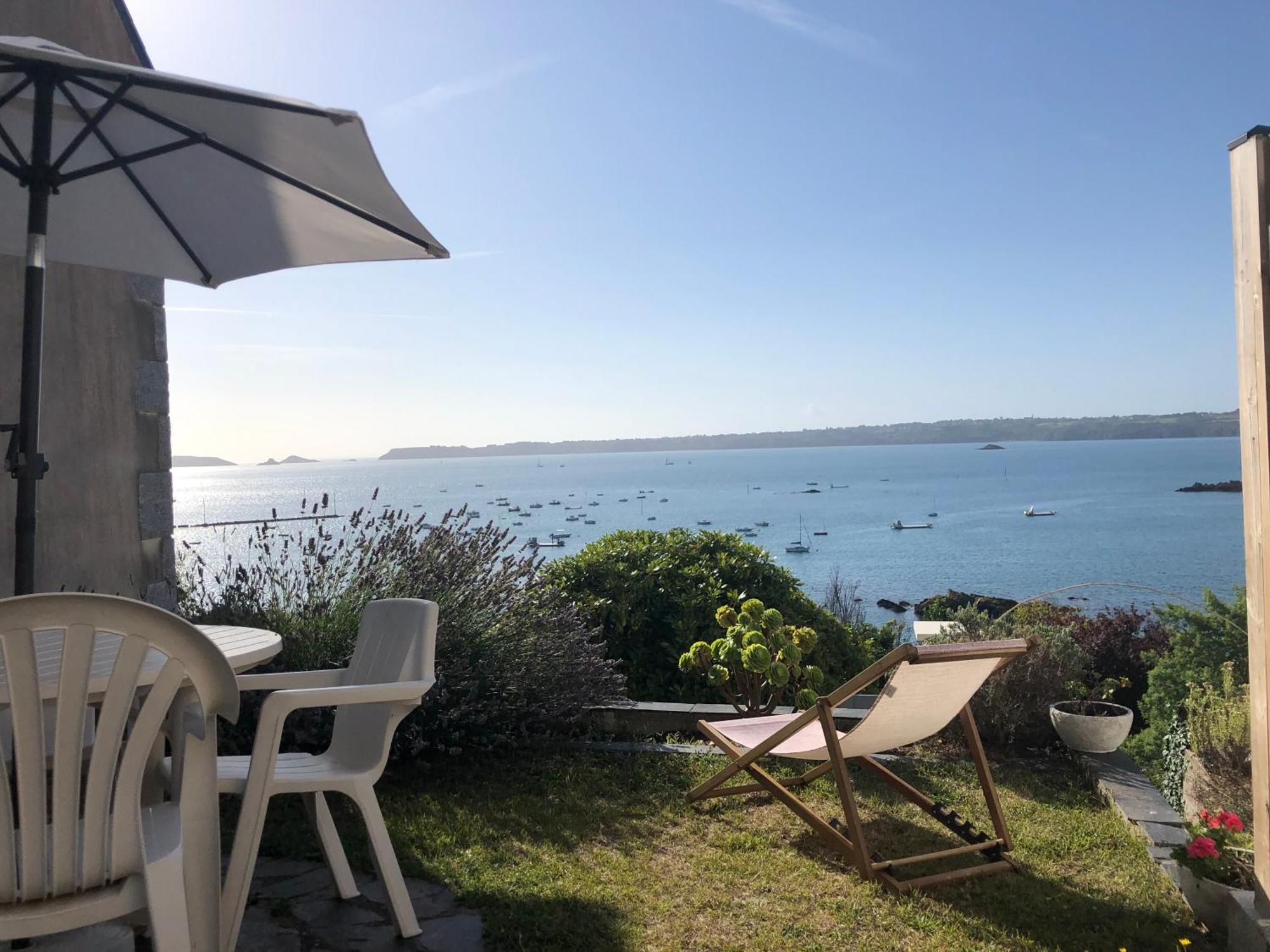 Maisonnette Pour 2 Personnes - Vue Mer - Plage A 100 Metres ปลูบาซลาเนค ภายนอก รูปภาพ
